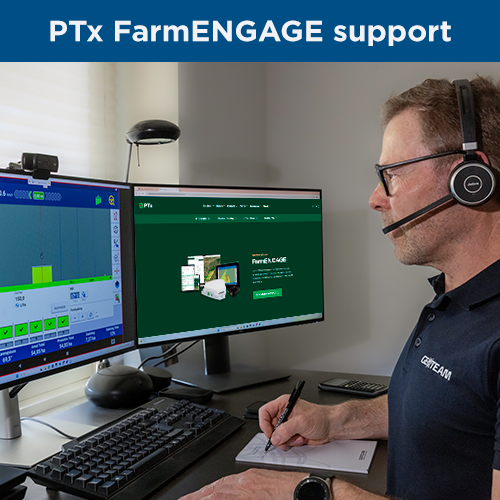 PTx FarmENGAGE support web